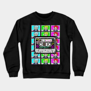 Punk Rock Mixtape by LowEndGraphics Crewneck Sweatshirt